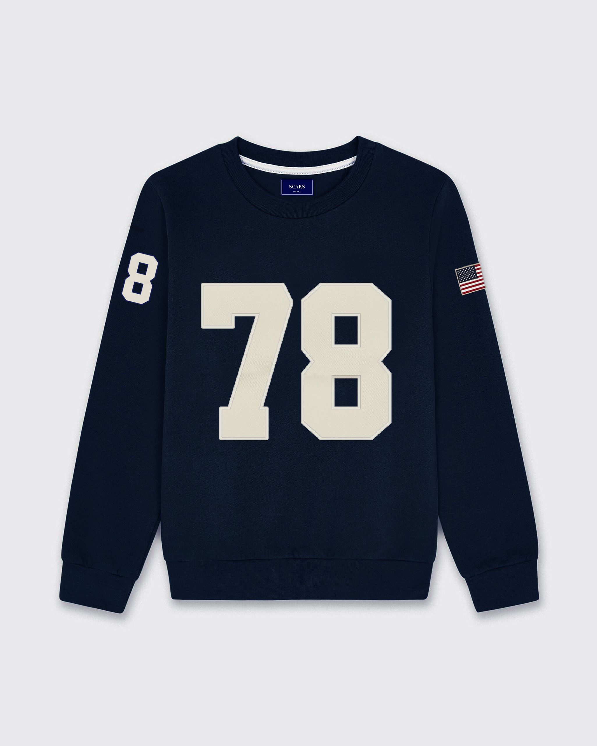 SUDADERA 78 SCARS MUJER