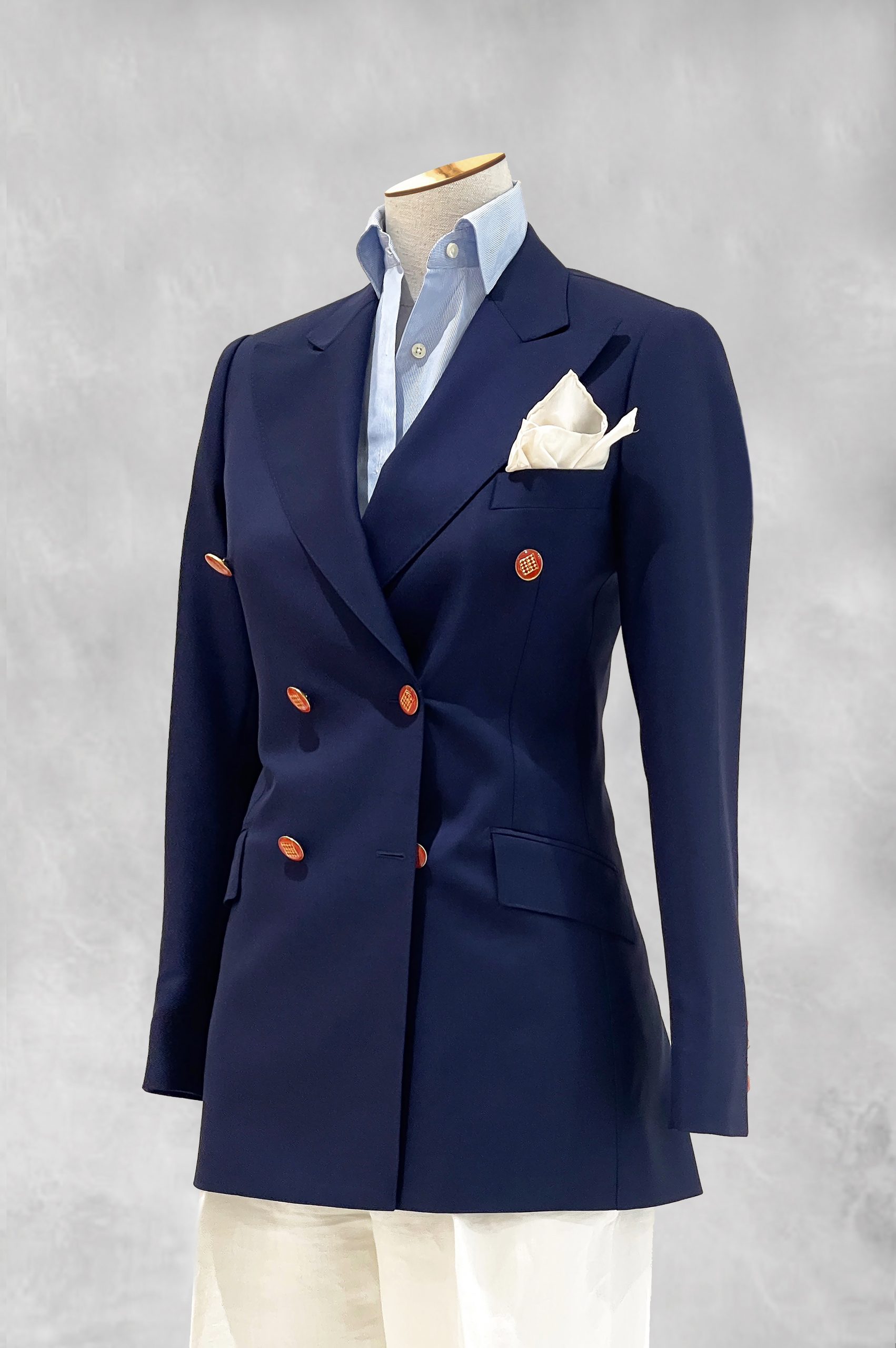 BLAZER MUJER BLUE II SCARS