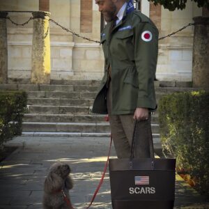BOLSO MILITAR USN BROWN SCARS