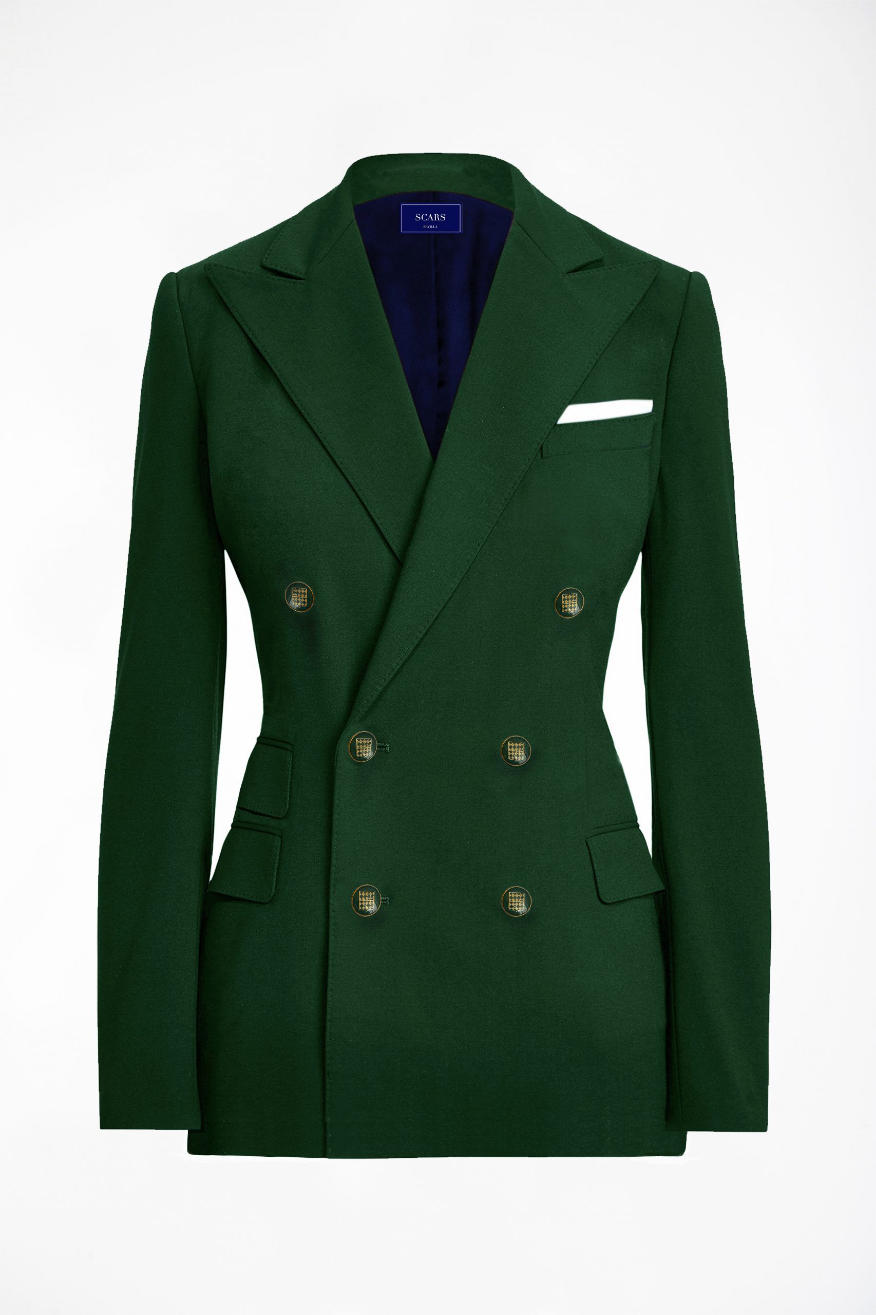 BLAZER MUJER GREEN SCARS