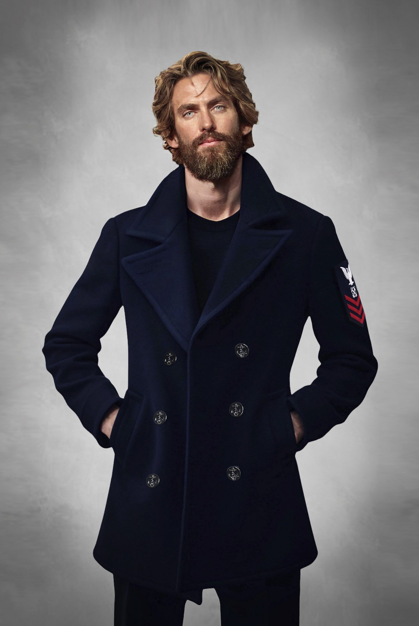 PEA COAT VIETNAM US NAVY SCARS