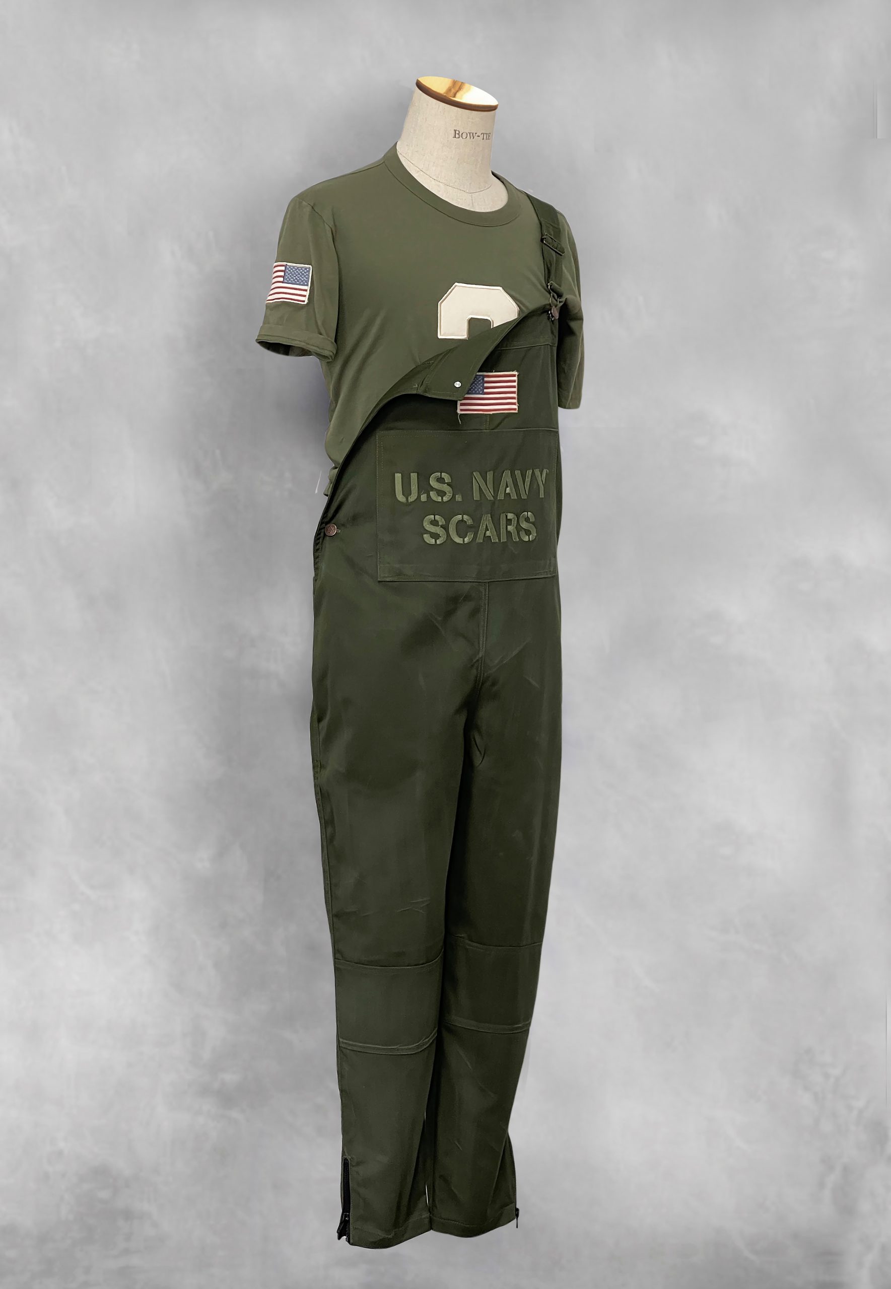 PETO MILITAR HOMBRE US NAVY II SCARS