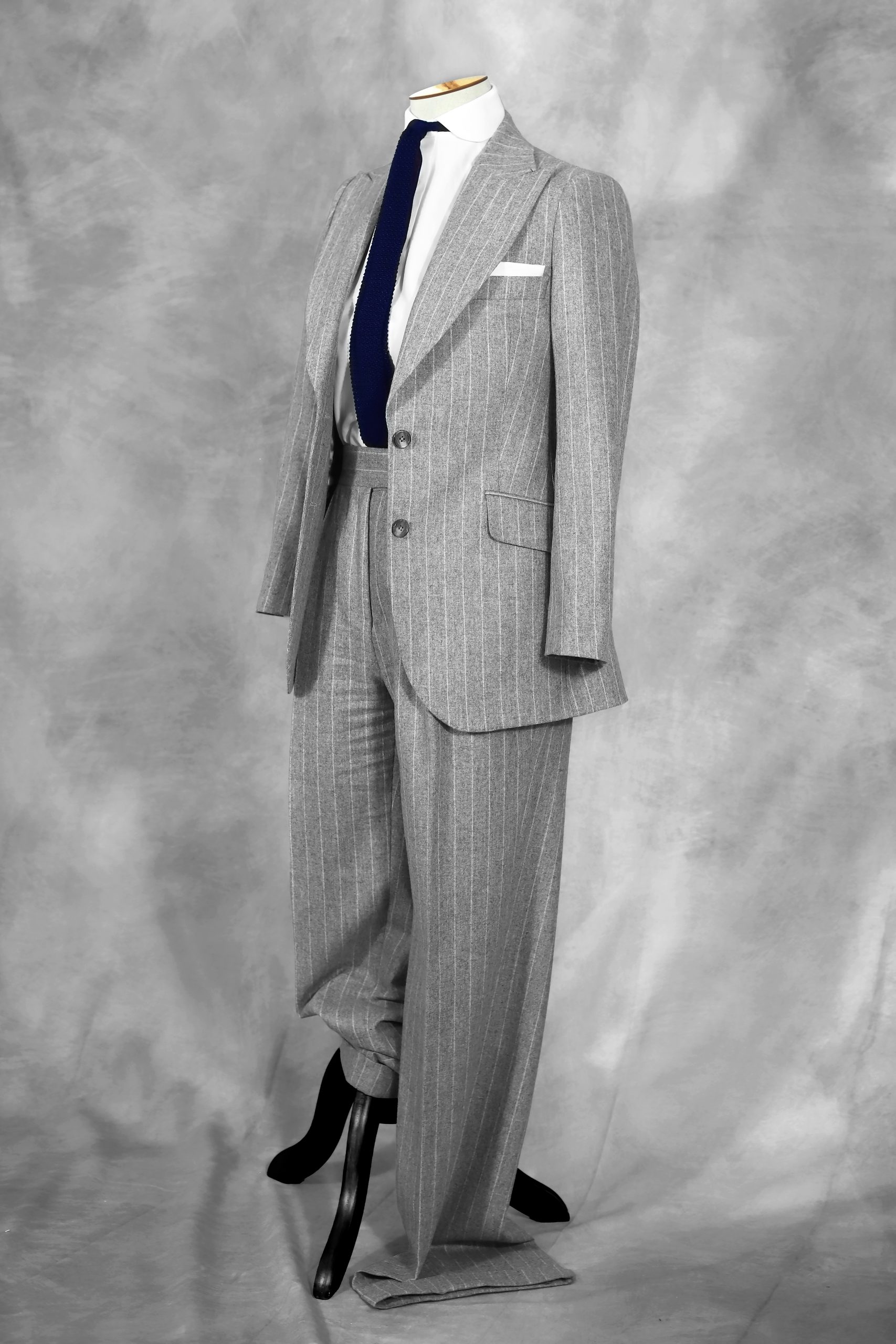 TRAJE MUJER PINSTRIPE LIGHT GREY SCARS