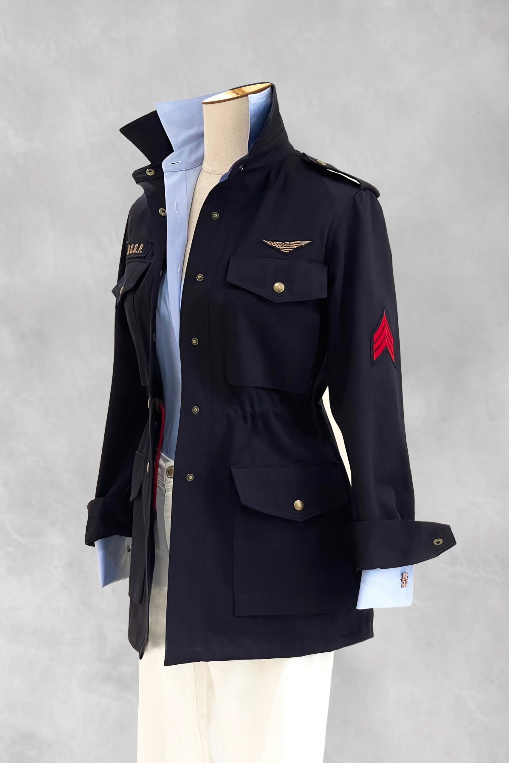 CHAQUETA MILITAR MUJER SPECIAL BLUE SCARS