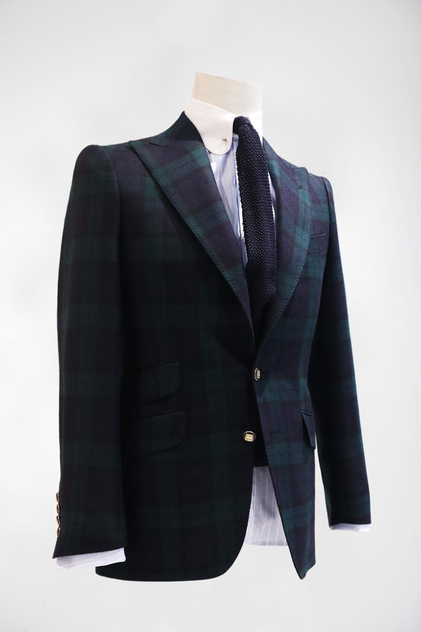 BLAZER HOMBRE TARTAN SCARS