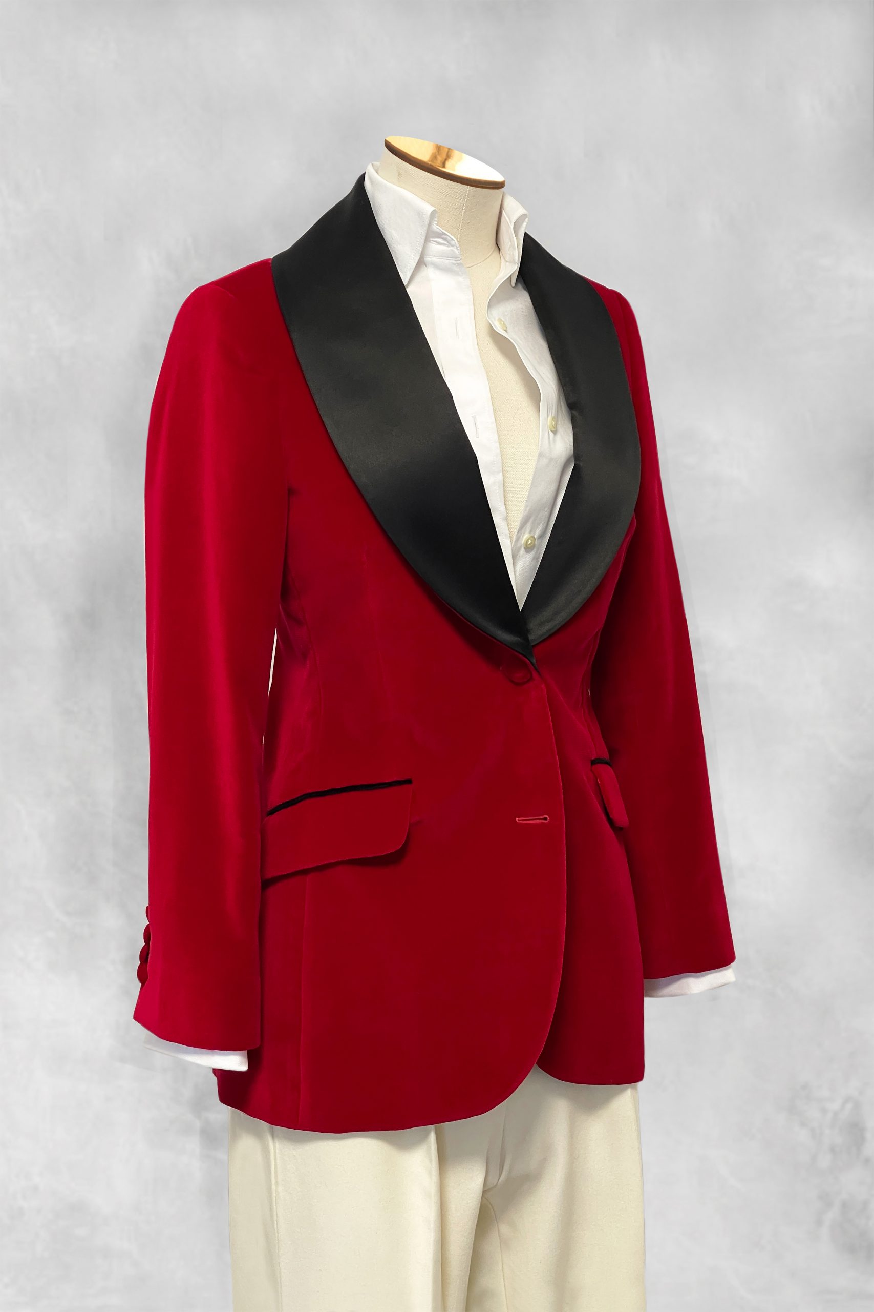BLAZER RED VELVET SCARS