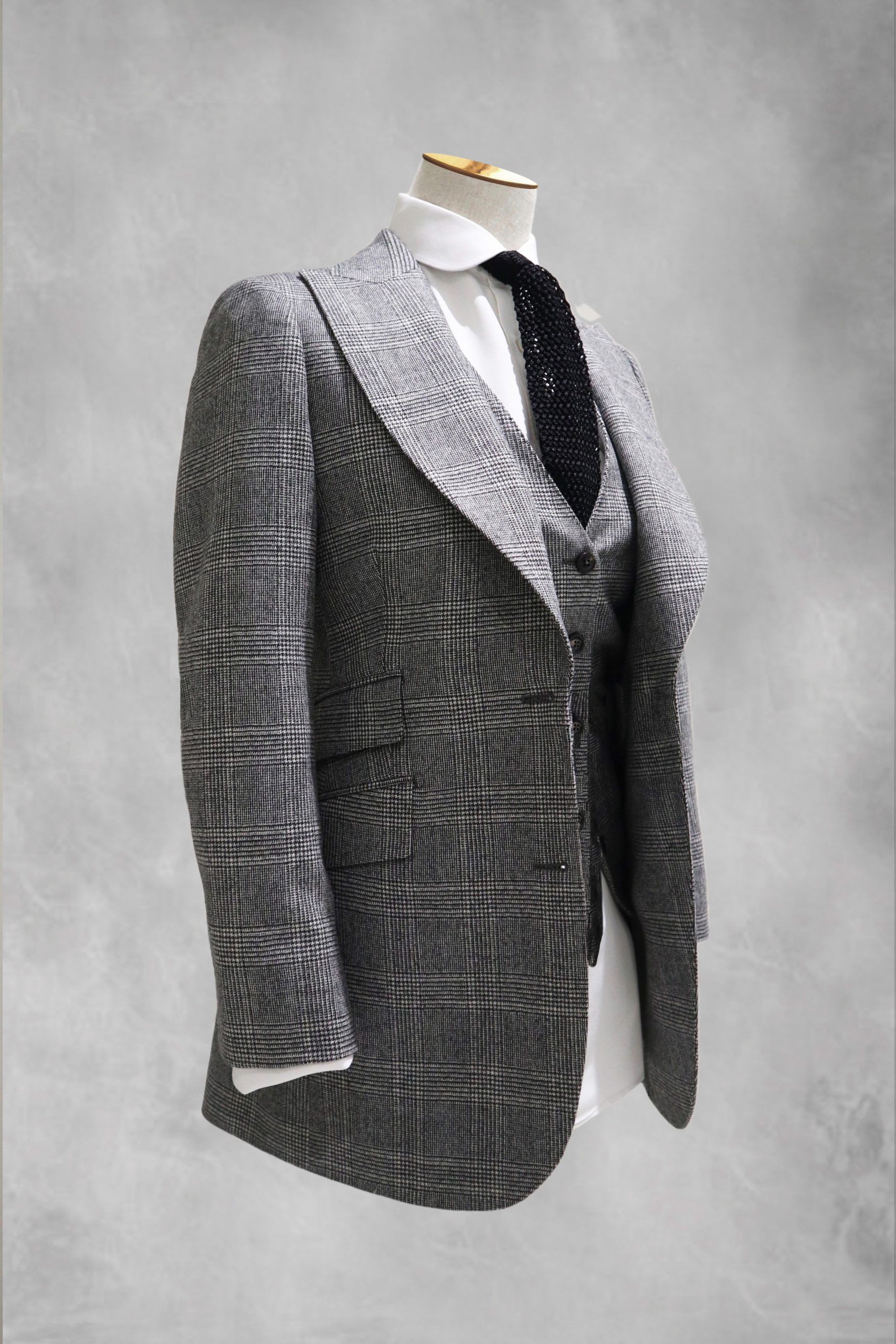BLAZER MUJER WALES PRINCE BLACK&WHITE SCARS