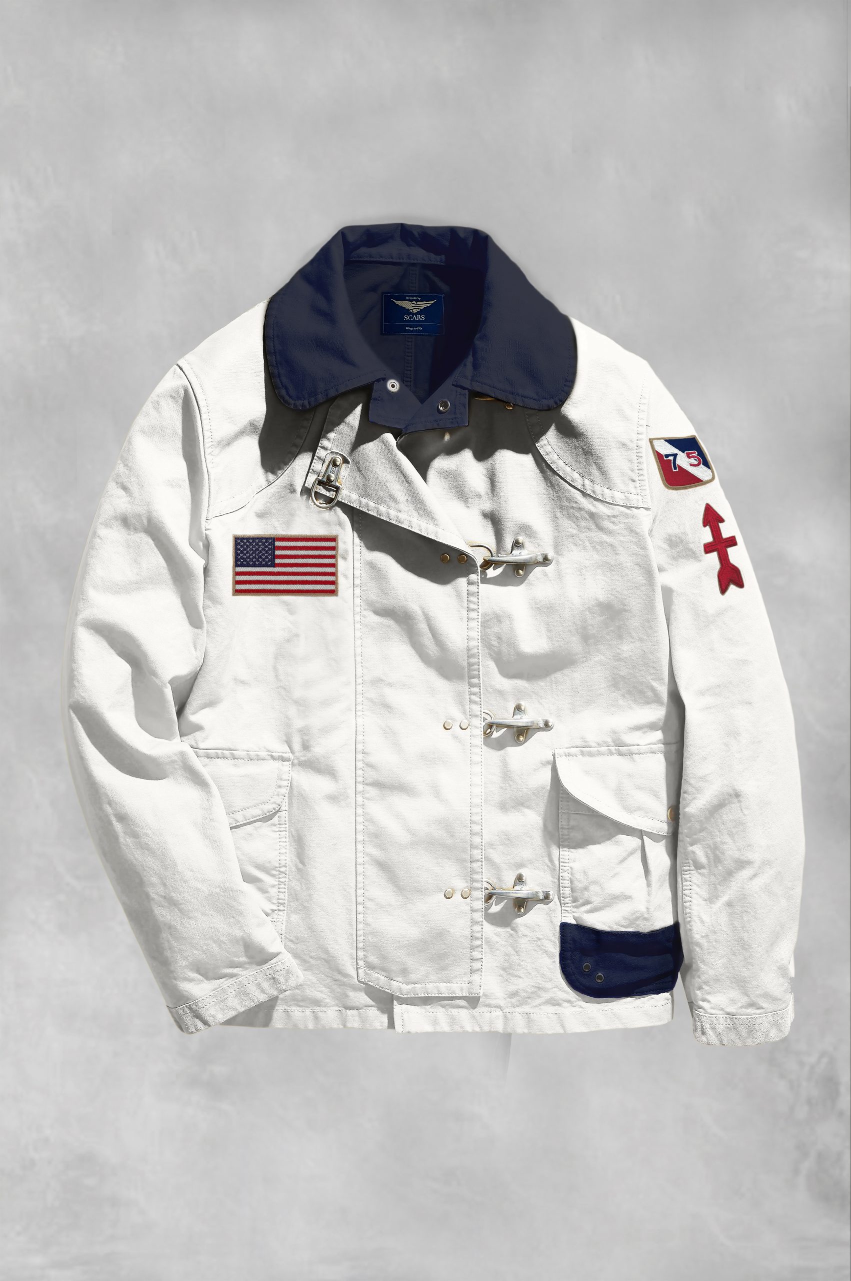 CHAQUETA MARINO ARROW SCARS